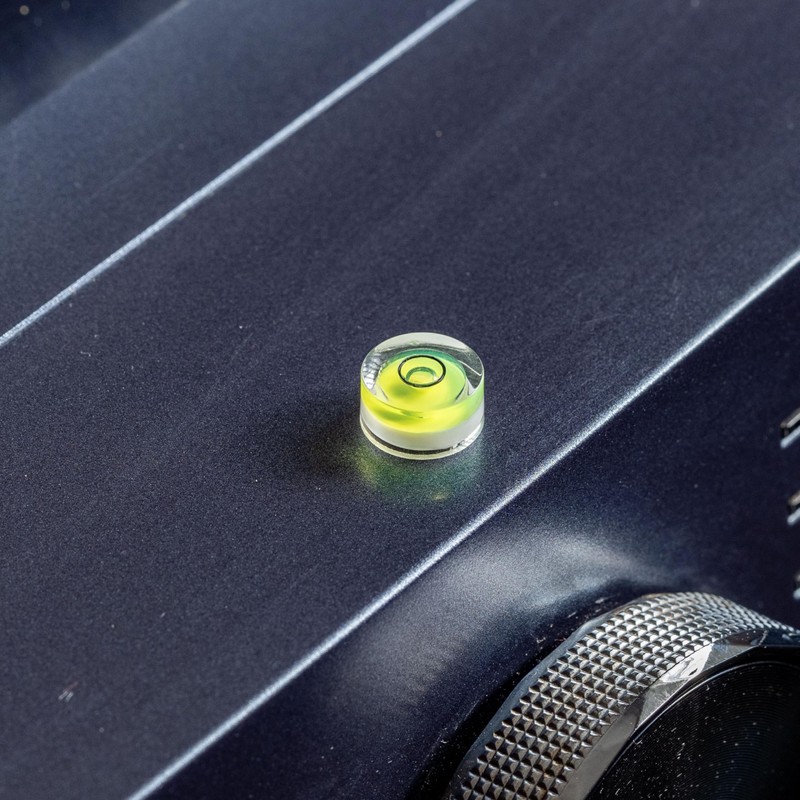 Round spirit level set, 5 pieces, with diameter 13.8 mm