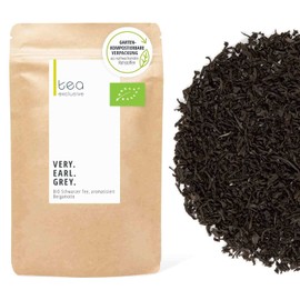 Very Earl Grey | Organic Ceylon Black Tea | Fresh Harvest with Organic Bergamot Oil | New Composition | 100g Loose Tea tea exclusive
