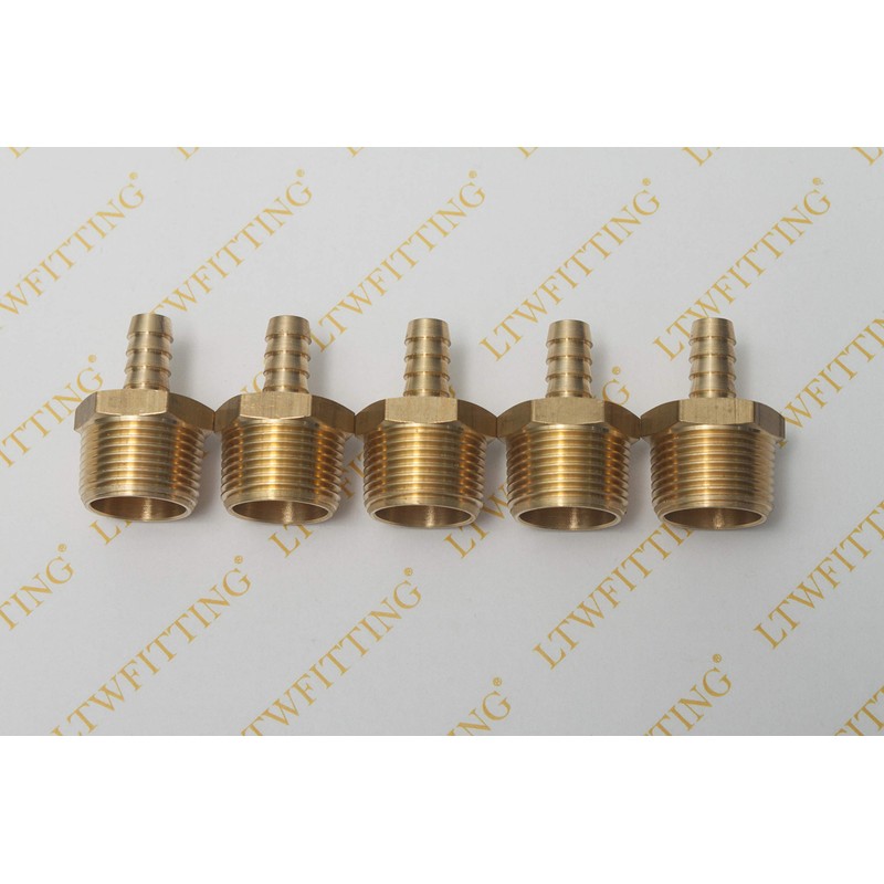 Generic Brass Barbed Fitting Coupler / Connector 3/4" Male BSPT