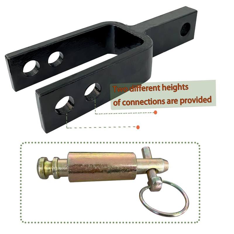 C CLINK Versatile Quick Hitch Adapter with Adapter Sleeve Used