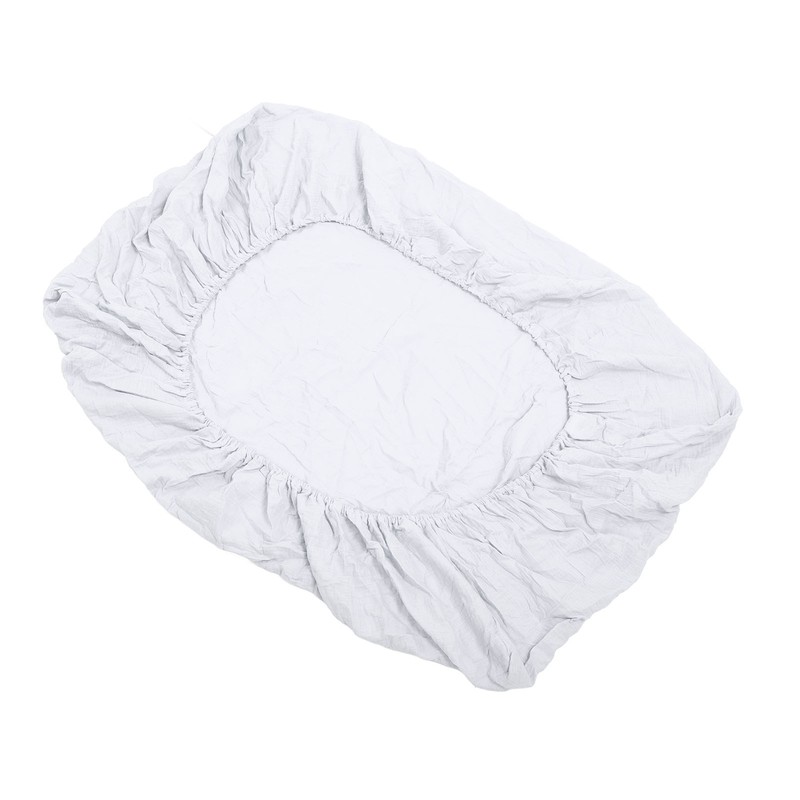Fitted Crib Sheet Full Cotton Crinkle Fabric Soft Breathable Comfortable