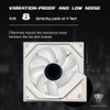 Jungle Leopard Prism4 Pro X3 120mm ARGB Case Fans,Infinity Mirror