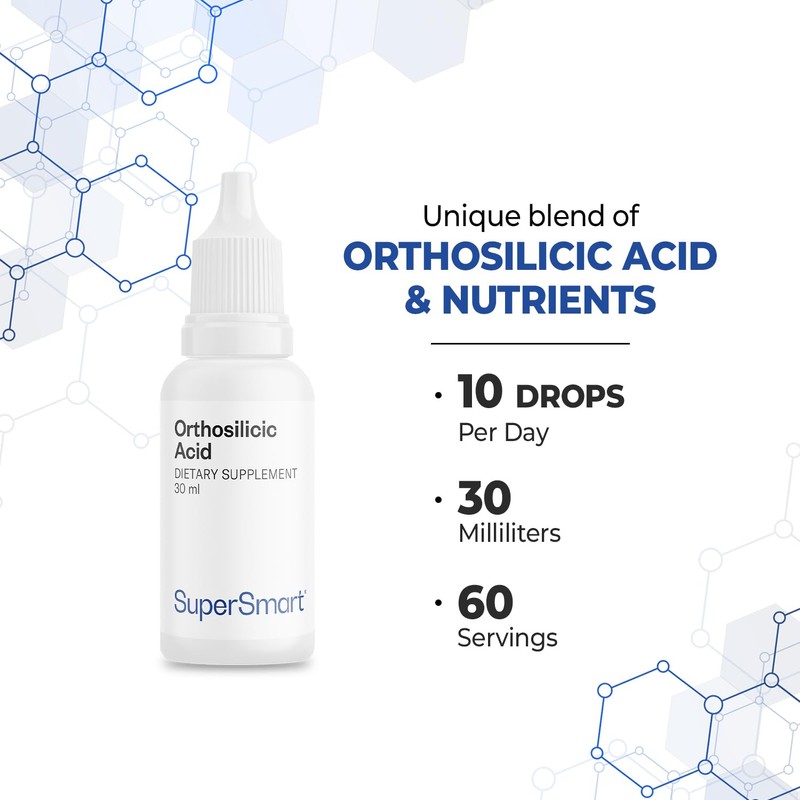 Supersmart - Orthosilicic Acid (Advanced Formula) - Silicon Supplement -