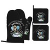 Oven Mitts and Pot Holders Sets of 4 Heat Resistant