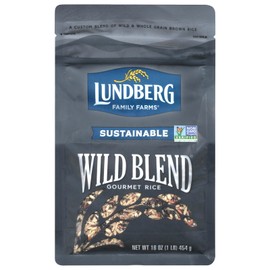 Lundberg Rice Brown Wild Blend Gluten Free 16 oz (Pack Of 6)