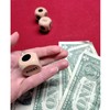 Bilywey 6pcs Left Right Center Game Dice 1 inch Beech
