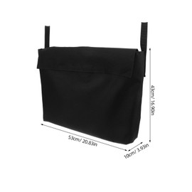 SAFIGLE Wheelchair Back Storage Bag Hanging Organizer for Walkers Power Wheelchairs Pouch for Easy Access Portability for Seniors