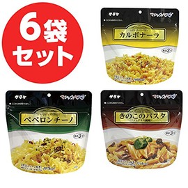 Magic Pasta Set of 6 (Carbonara, Peperoncino, Mushroom Pasta, 2 Bags each)