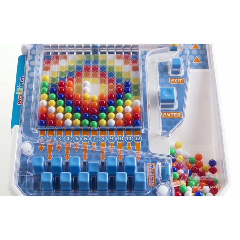 QUERCETTI 1020 Quercetti-1020 Pallino Lernspielzeug, Multicolor