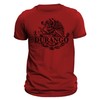 Durango Mexico Eagle Emblem Mexican T-Shirt-M/Red
