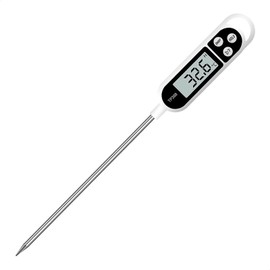 Grill Thermometer Meat Thermometer with Stainless Steel Needle Wireless Digital Kitchen Thermometer Euroxancy Kitchen Accessories 15 cm