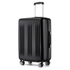 Kono 28" Expandable Luggage with Quiet Spinner Wheels & TSA