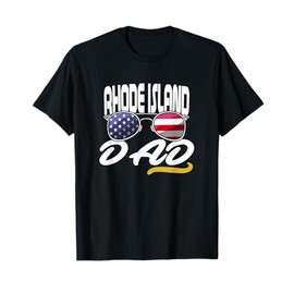 Rhode Island Dad for Rhode Island Father T-Shirt
