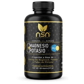 Citrato de Magnesio + Potasio | Con pulpa de plátano - Concentración de Calidad | 200 días