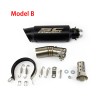 For CF-Moto 450SR 450SS 450NK All Years Black Muffler Tips
