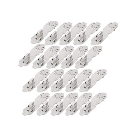 XMHF Stainless Steel Padlock Hasp Gate Lock Door Clasp Drawer Latch 20 Sets
