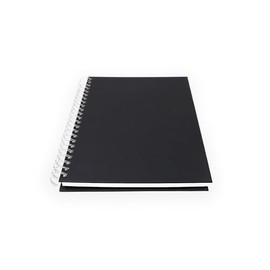 Artway Studio – Blocco da disegno formato A4 con rilegatura a spirale, formato A4, formato verticale, 60 faccie/30 pagine di carta multimediale 240 g/m², copertina rigida, colore: bianco