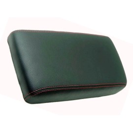 Kar Designers Fit 96-04 Nissan Pathfinder Vinyl w/Red Stitch Center Console Armrest Cover