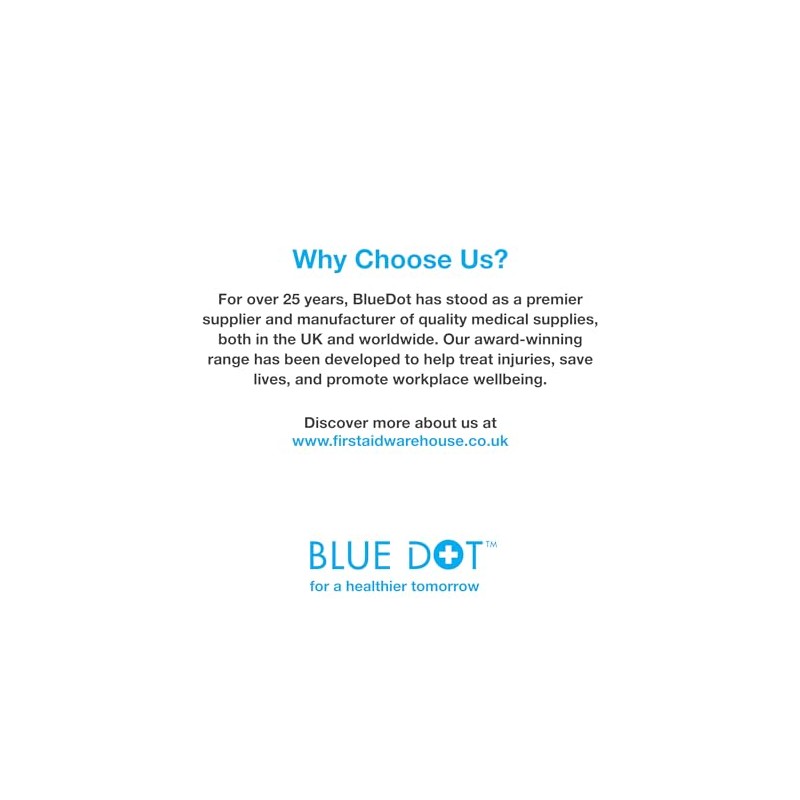 Crest Medical Crest Medical Blue Dot Burns Kit for Home,