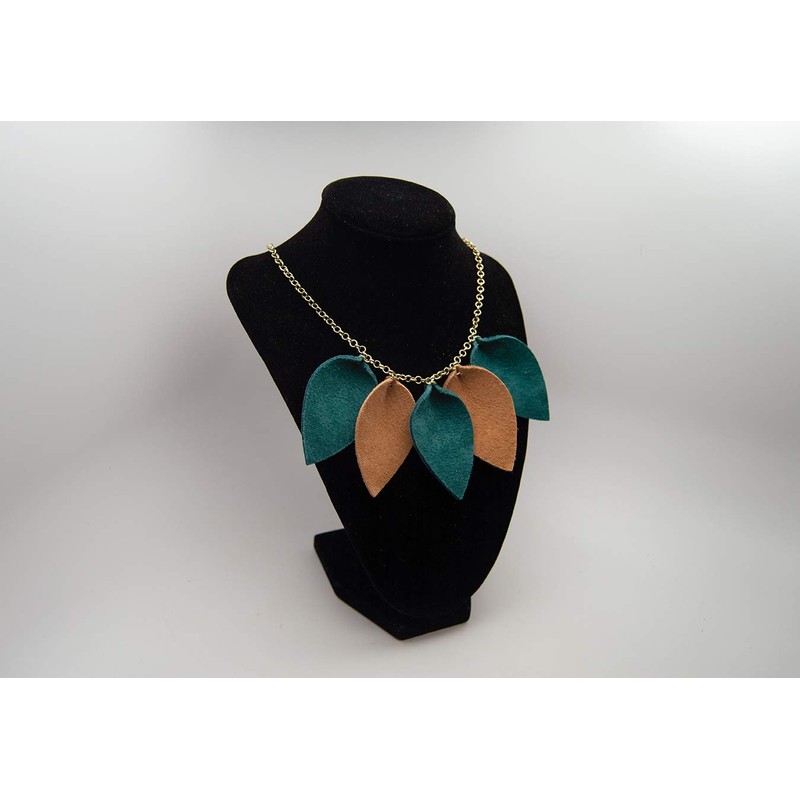 Realeather Trim Piece, Beige Suede Leather