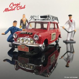 Corgi Toys Model Club 339 - 1967 Monte Carlo Winner BMC Mini Cooper S