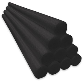 Oodles of Noodles Solid Deluxe Extra Long Pool Noodles - 10 Pack - Approx. 55 inch x 2.75 inch Durable Floating Foam Tubes - Premium Foam Noodle for Swimming, Crafts, Exercise, and Water Activities