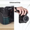 Rieibi Alpha 7C II Case - Premium PU Leather Half