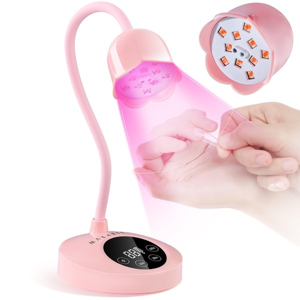Makartt UV Nail Lamp - 10W Mini Cordless LED Nail