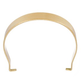 uxcell Metal Tea Pot Handle Internal Buckle Teapot U-Shape Handle Replacement for Span 4.5-5 Inch Ceramic Pottery Teapot Kettle Accessories Supplies, Gold