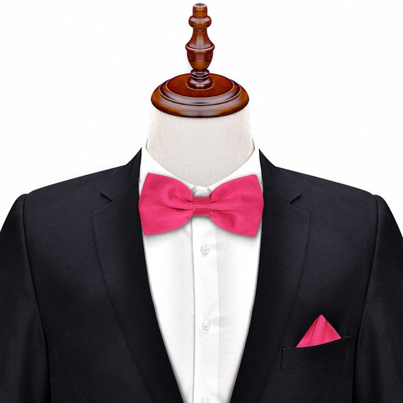Medsuo Adjustable Bowtie, Men BowtiePre-Tied Bow Tie for Parties (Hot