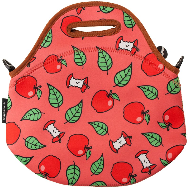 Fringoo® Kids Lunch Bag Neoprene Thermal Insulated Zipped Pocket Shoulder