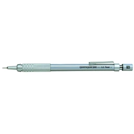 Pentel Graphgear 500 Pack of 12 Mechanical Pencils with Fixed Barrel 4 mm Grey 0.5 mm