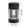 Magnifying Jar Portable Rechargeable Keep Humidity Mini Air Tight Storage