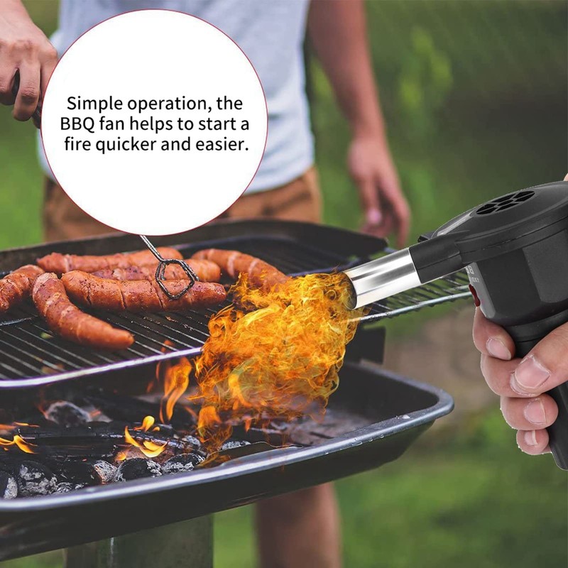 Joyzan Barbecue Tools Air Blower, Inflatable Blower Small Bbq Fan