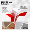 GCJUYA Flexible Quarter Round Molding, Wall Trim Peel and Stick,