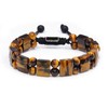 Energy Healing Stone Tiger Eye Bracelet for Men, Natural Men