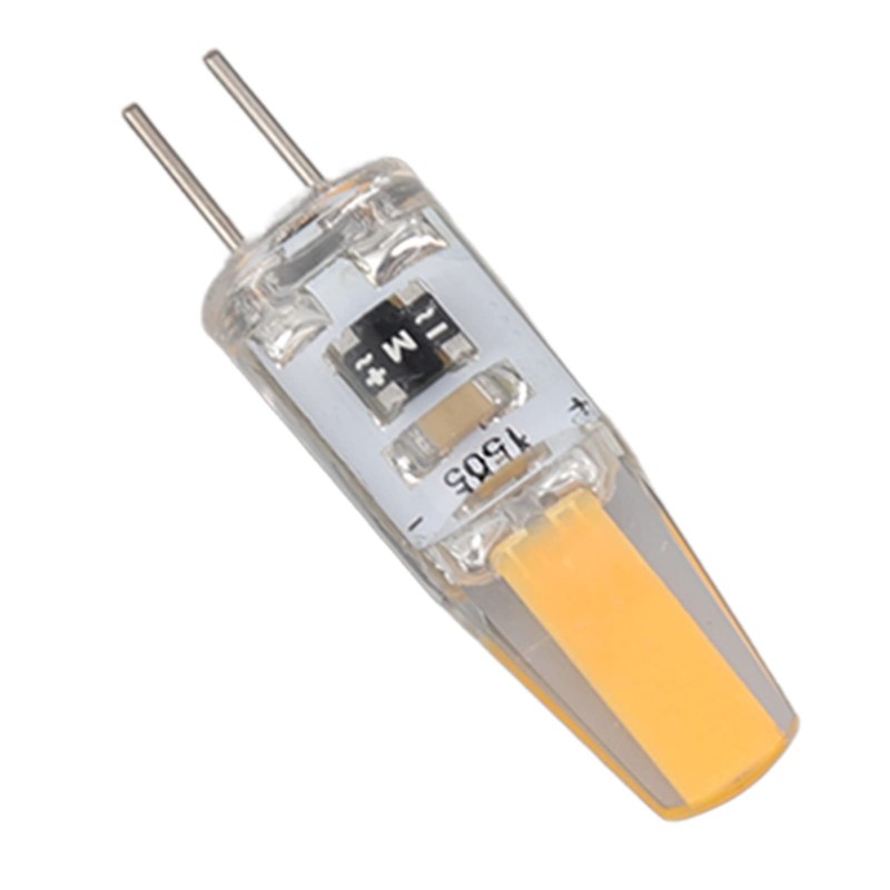 FTVOGUE 6Pcs G4 Light Bulb Aluminum Dimmable 2W 180lm LED