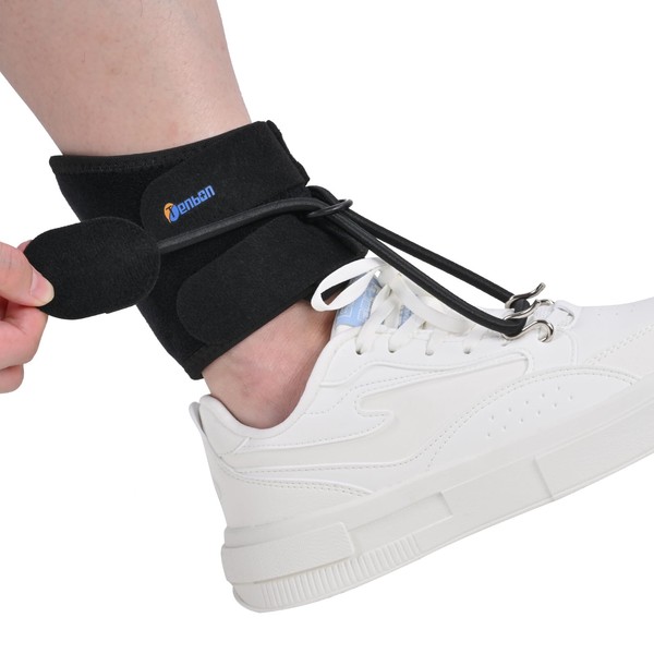 Tenbon Adjustable AFO Foot Drop Brace for Walking with Shoes