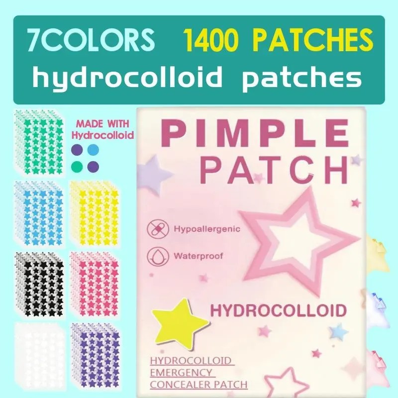 Ll Parche Star Acne, Moderno, Ultrafino Y Transpirable,