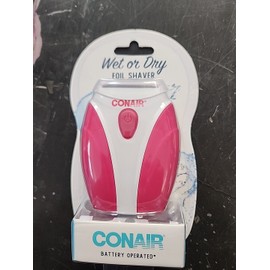 Conair Wet or Dry Foil Shaver V10297, Battery Operated , NEW