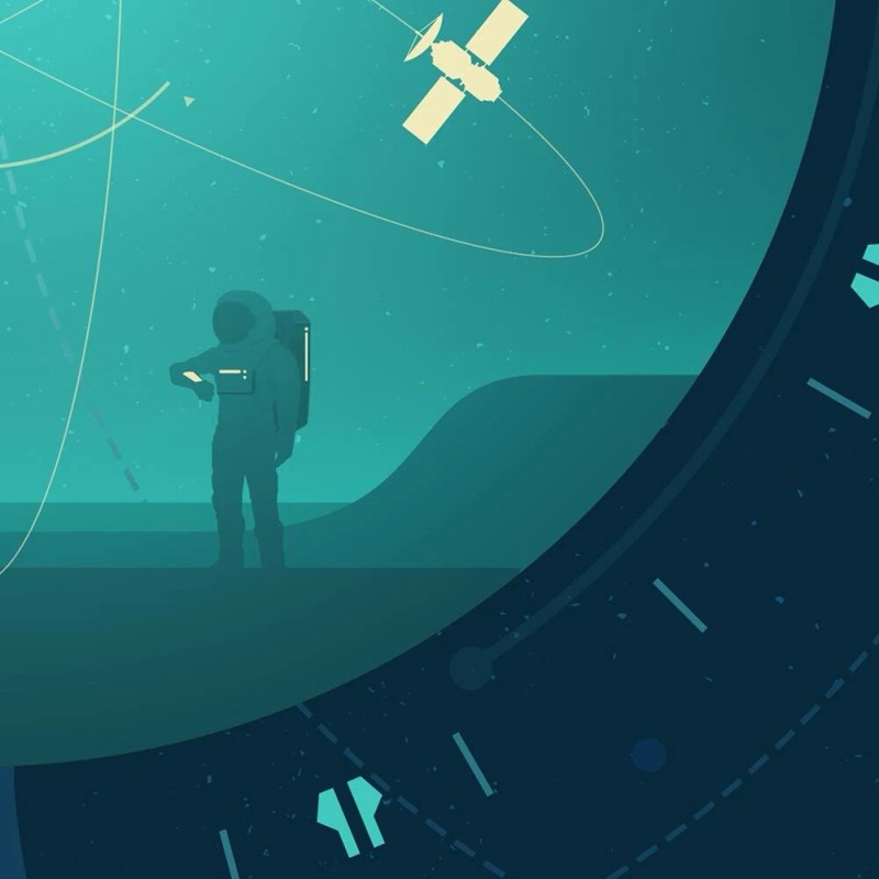 SET of THREE (3) NASA Deep Space Atomic Clock Outer