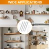 Set of 4 Invisible Wall Shelf Brackets - Floating Shelf