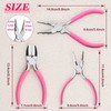 SPEEDWOX 3-Piece Jewelry Making Tools Kit Micro Jewelry Pliers Set