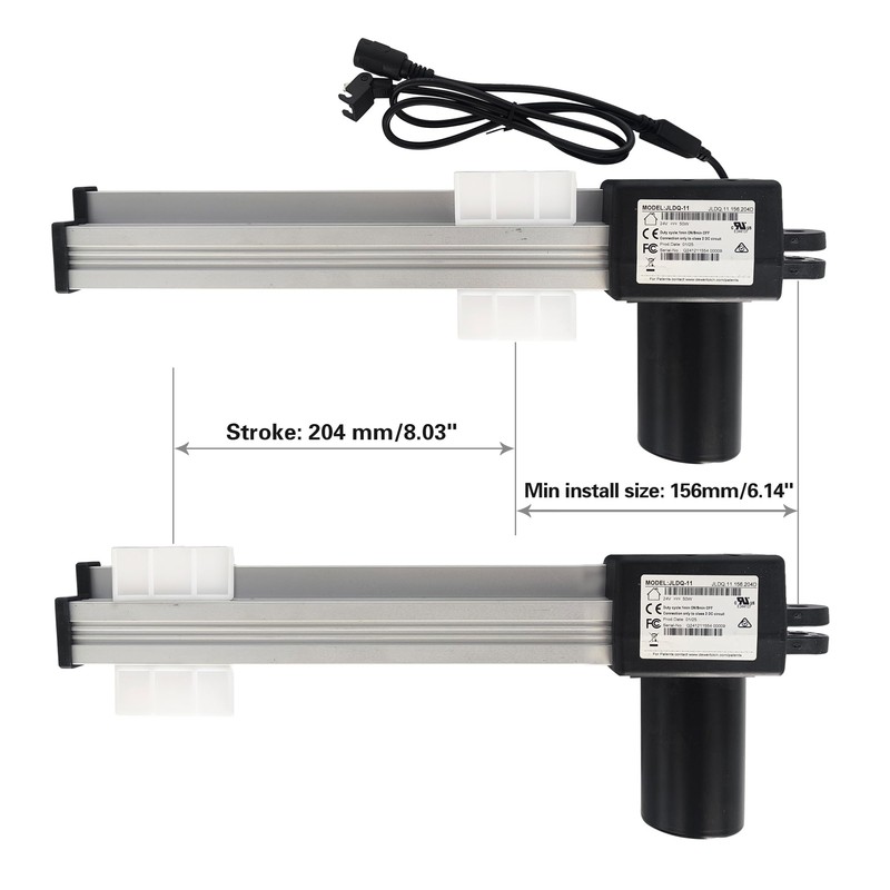Motor Model JLDQ-11 JLDQ.11.156.204D Linear Actuator Kit for Power Recliner