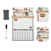 Operitacx Fridge Magnet Organiser Erasable Writing Board Kitchen Planning Whiteboard