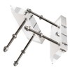 Dtoterul Skateboard Wall Mount Holder 2 Pieces Wall Mount Holder