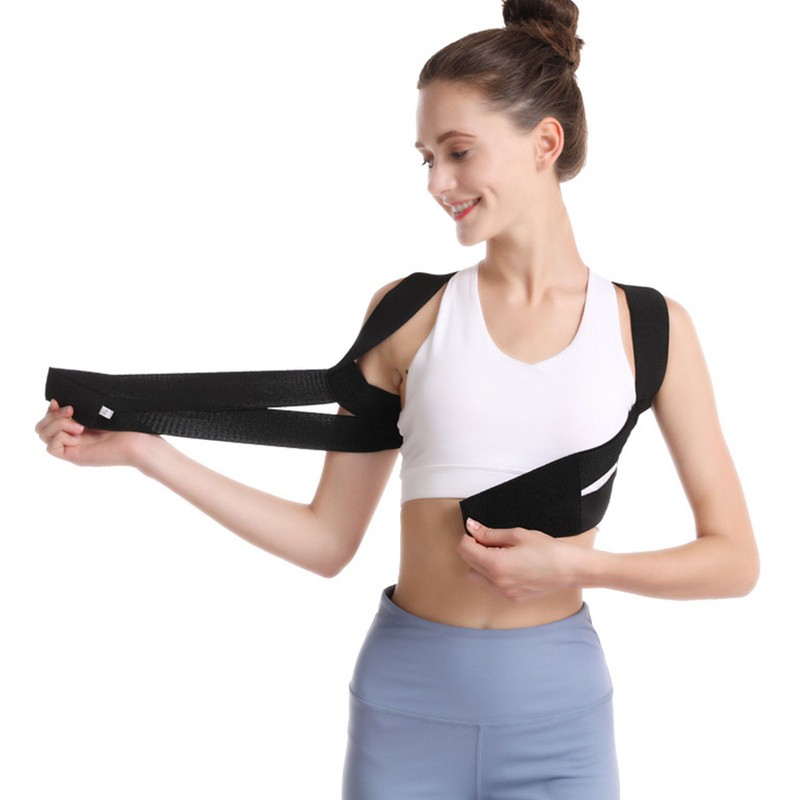 Hunchback Orthodontic Belt Back Support Strap Shoulder Posture Brace Band