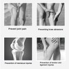 1 Pair Knee Brace Thickened Pads Breathable Mesh Silicone Spring