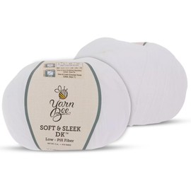 Yarn Bee 3 - Light Yarn for Crocheting & Knitting – Soft Yarn Skein – 478 Yards of Low Pill Acrylic Yarn for Crocheting Blankets, Hats, & More – Craft Supplies for Handcrafting, Linen