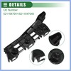 PARSLUCK Front Left Right Bumper Bracket, Driver Passenger Side Bumper